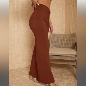 Rusty brown long pants